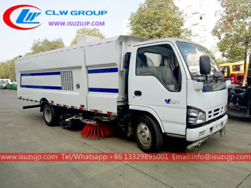 ISUZU street sweeping vehicles for municipality and road