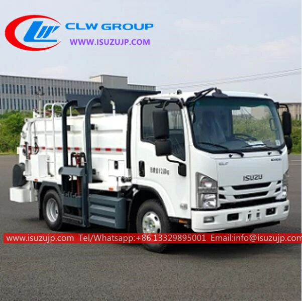 ISUZU waste connections garbage truck Venezuela