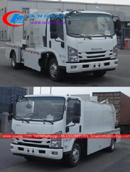 ISUZU waste management dump truck price Ecuador