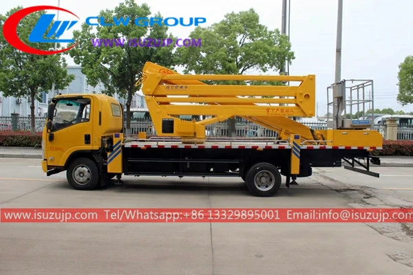 Isuzu 26 meter mixed arm aerial lift truck