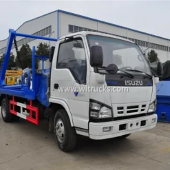 Isuzu 5t arm swing garbage truck Zambia