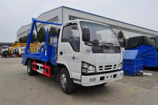 Isuzu 5t arm swing garbage truck Zambia