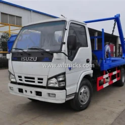 Isuzu 6cbm skip loader garbage truck manufacturers Namibia