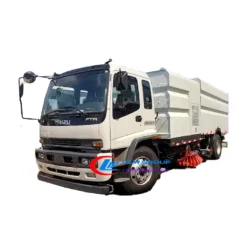 Isuzu FTR 12cbm road sweeper cleaning machine