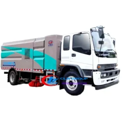 รถกวาดถนนอุตสาหกรรม Isuzu FTR 15m3