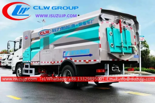 Isuzu FTR 15m3 road sweeper truck for sale