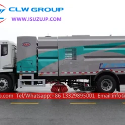 Isuzu FTR 15m3 road vacuum cleaner truck