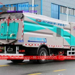 Isuzu FTR 15m3 vacuum road sweeper