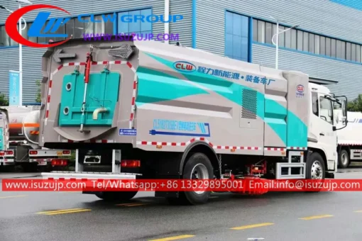 รถกวาดถนนดูดฝุ่น Isuzu FTR 15m3