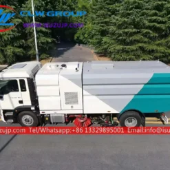 Isuzu FTR 16cbm construction street sweeper