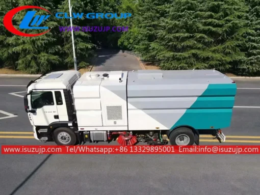 Isuzu FTR 16cbm construction street sweeper