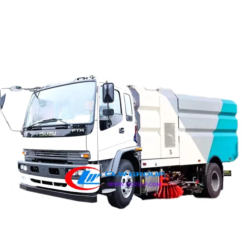 Isuzu FTR 16cbm road sweeper machine