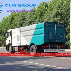 Isuzu FTR 16cbm tractor mounted road sweeper