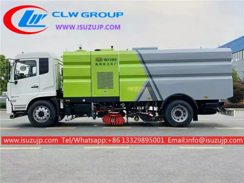 Isuzu FVR 16m3 tractor road sweeper for sale