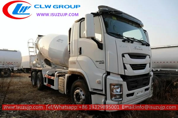 Isuzu GIGA 10m3 cement mixer truck