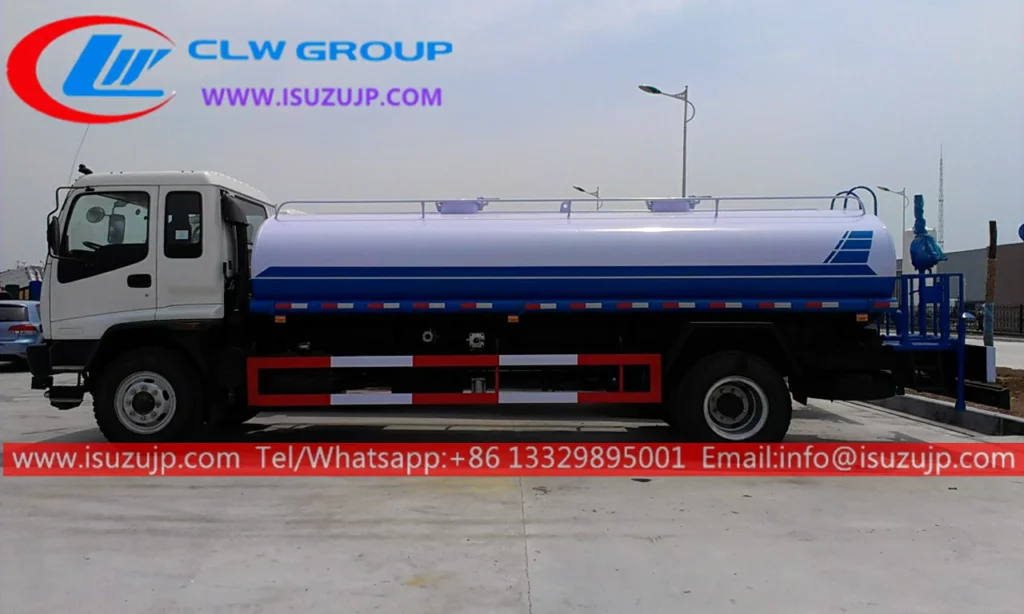 Isuzu fvr 15 ton potable water tanker Philippines
