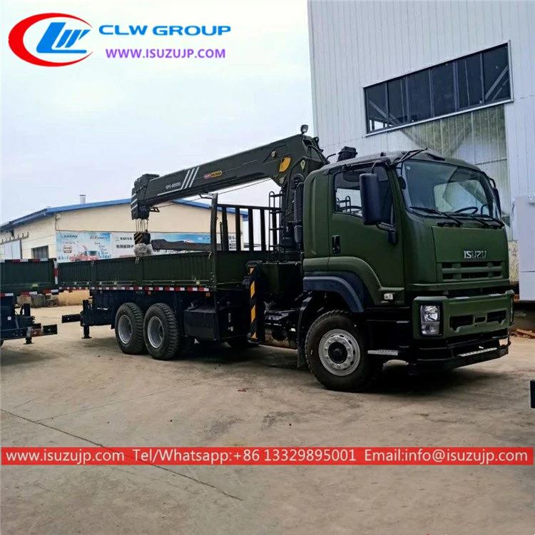 Japan ISUZU 16 tonne lorry crane Vietnam