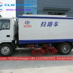 Japan ISUZU 3cbm road sweeper truck