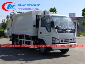 Japan ISUZU 6m3 collection trucks price in Nigeria