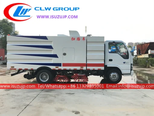 Japan ISUZU road sweeper truck Sri Lanka