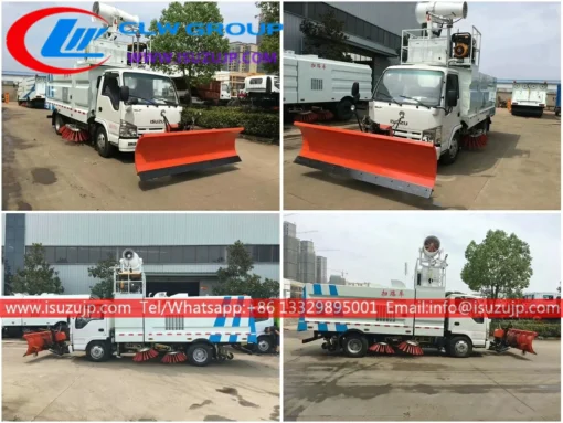 Japan Isuzu street cleaning truck for sale