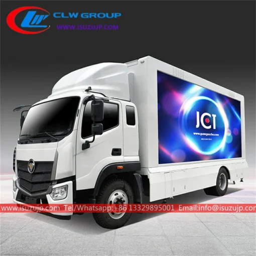 Large led mobile advertising truck