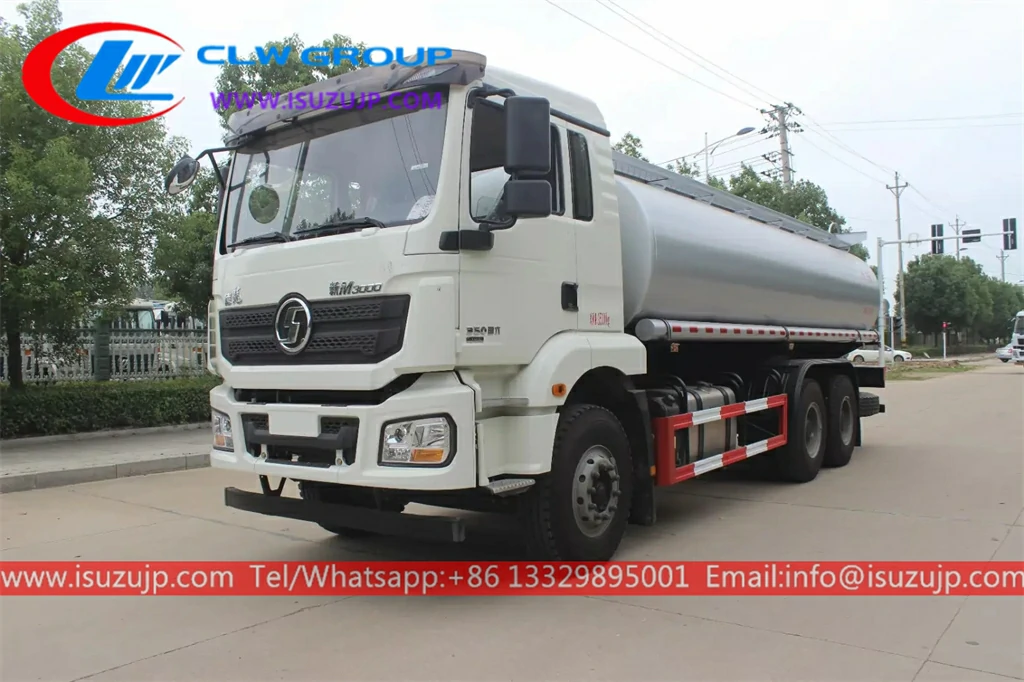 Shacman 6000 gallon diesel tanker Kazakhstan