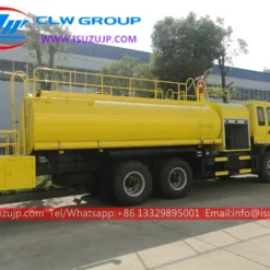 10 tire ISUZU FVZ water tanker fire truck Qatar