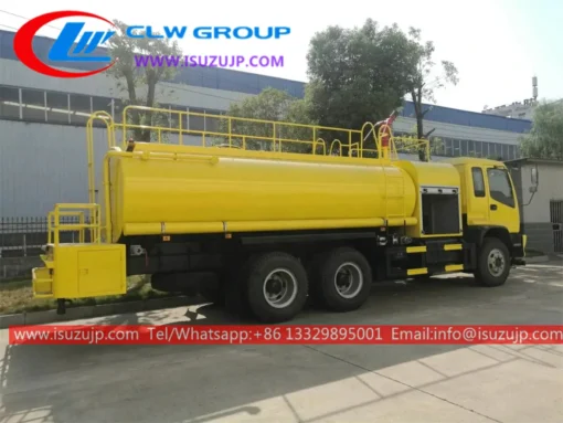 10 gulong ISUZU FVZ water tanker fire truck Qatar