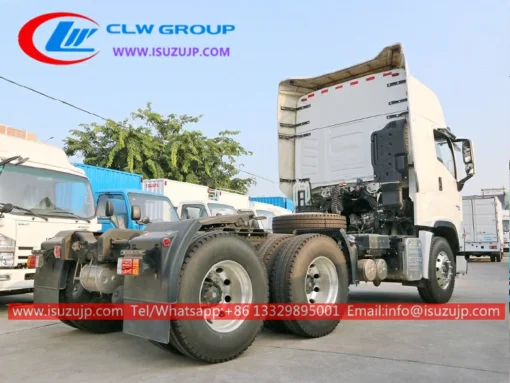 10 tyre ISUZU GIGA tractor trailer for sale Tajikistan