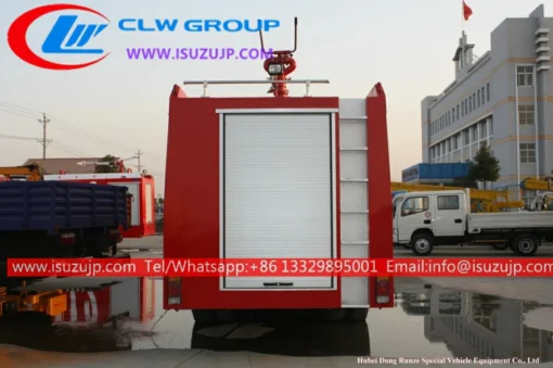 10 wheel ISUZU FVZ off road 4x4 fire truck