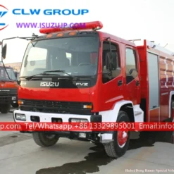 10 wheel ISUZU FVZ off road best fire truck