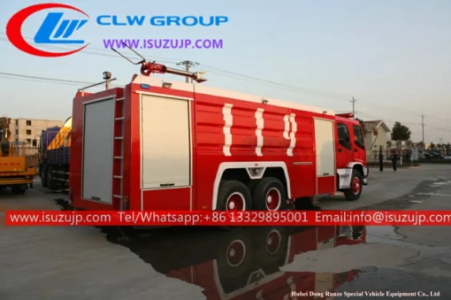 Продажа 10-колесных пожарных машин ISUZU FVZ для бездорожья.