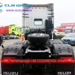 10 wheel ISUZU GIGA tractor trailer truck Saudi Arabia