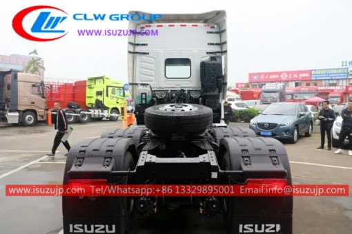 10 wheel ISUZU GIGA tractor trailer truck Saudi Arabia