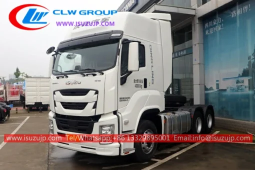 10 চাকা ISUZU GIGA ট্রাক্টর ইউনিট বিক্রয় কুয়েতে