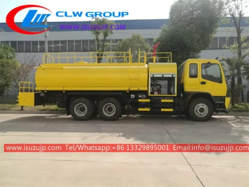 10 wheeler ISUZU FVZ fire pump truck United Arab Emirates