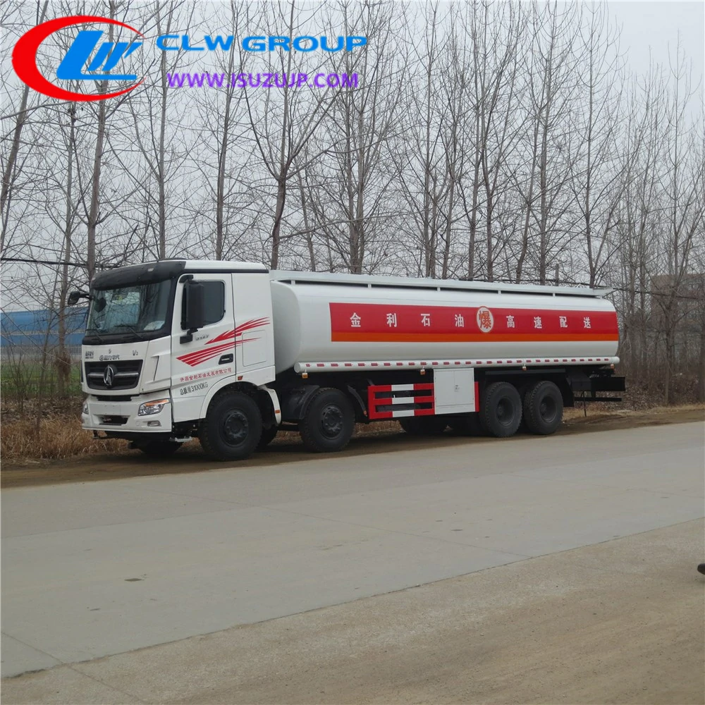 12 tire Beiben 32000L diesel tanker Kyrgyzstan