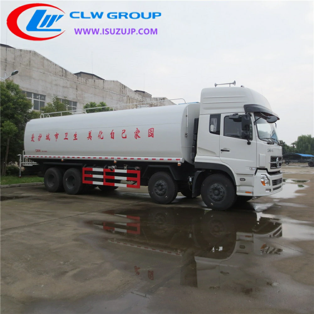 12 tire Dongfeng 30cbm freightliner water truck