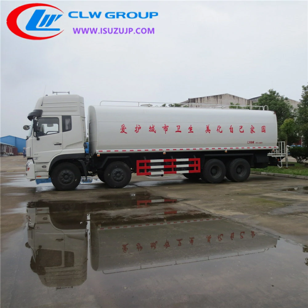 12 tyre Dongfeng 30m3 water supply truck