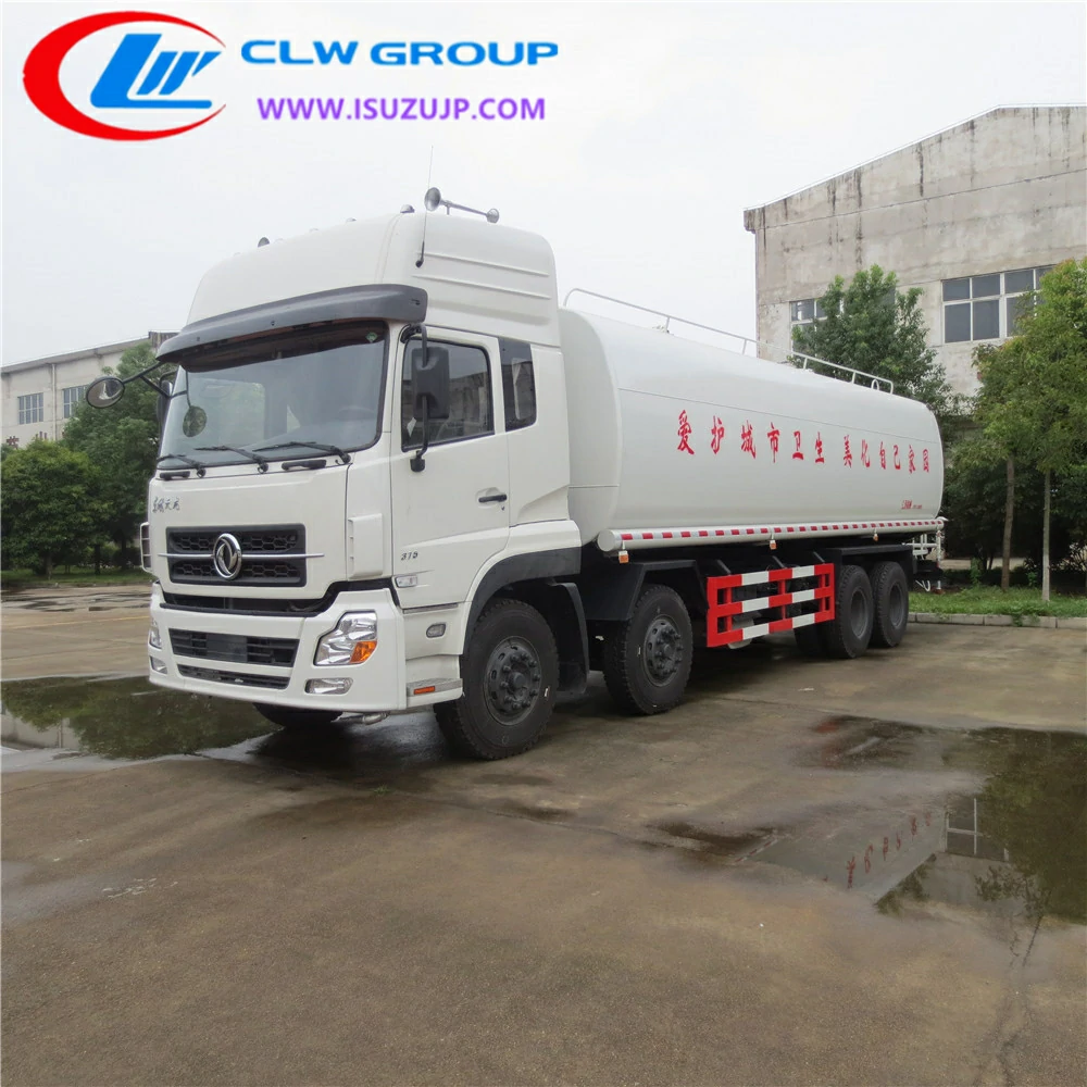 12 wheel Dongfeng 30 ton mining water truck