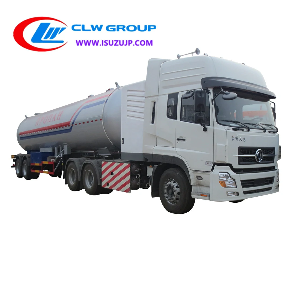 2 Axle 40m3 propane transport trailer for sale Zimbabwe