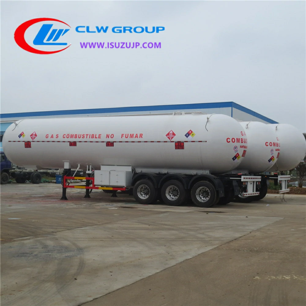 25ton propane tank trailer Ghana