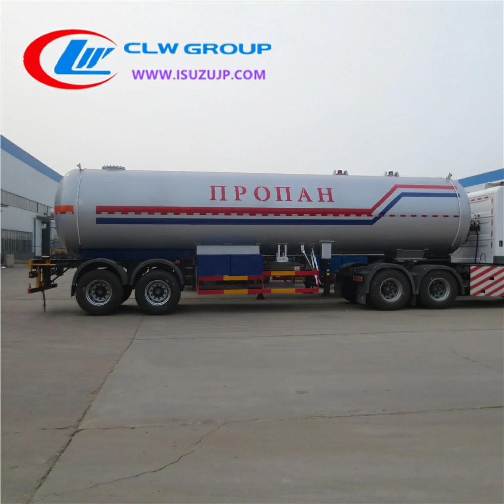 40000liters lpg gas tank trailer Sierra Leone