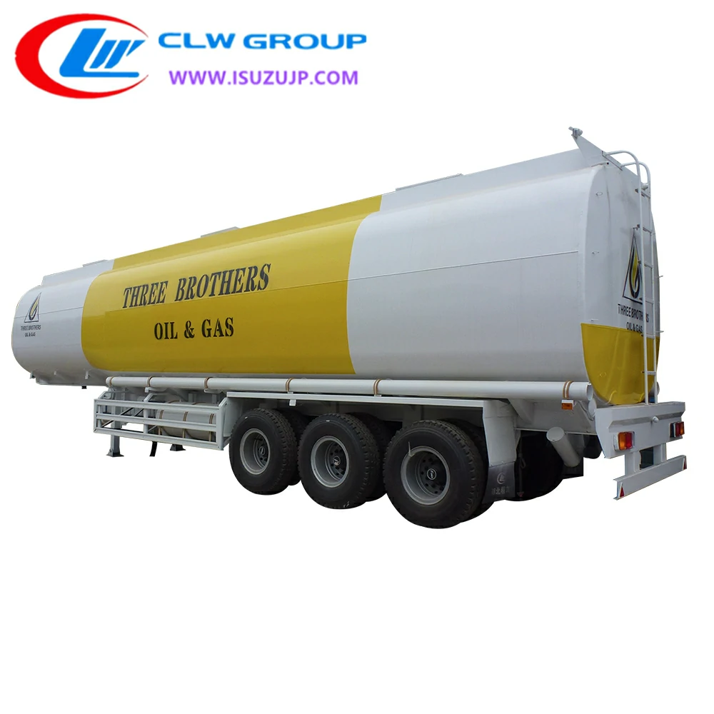 42000 Liter fuel bowser trailer