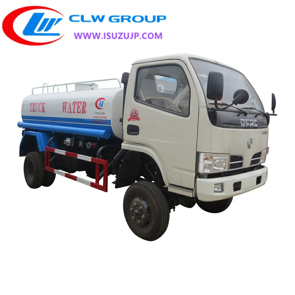 4x4 Dongfeng off road water truck for sale Fiji