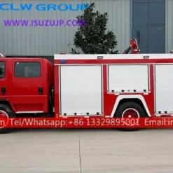 4x4 ISUZU NPR 5000kg biggest fire truck