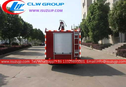 4x4 ISUZU NPR 5000kg na sasakyan ng fire engine