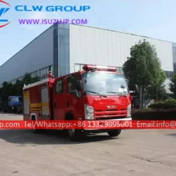 4x4 ISUZU NPR 5000kg tender fire truck