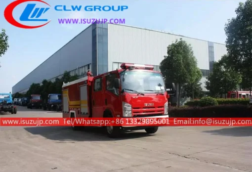 4x4 ISUZU NPR 5000kg tender fire truck